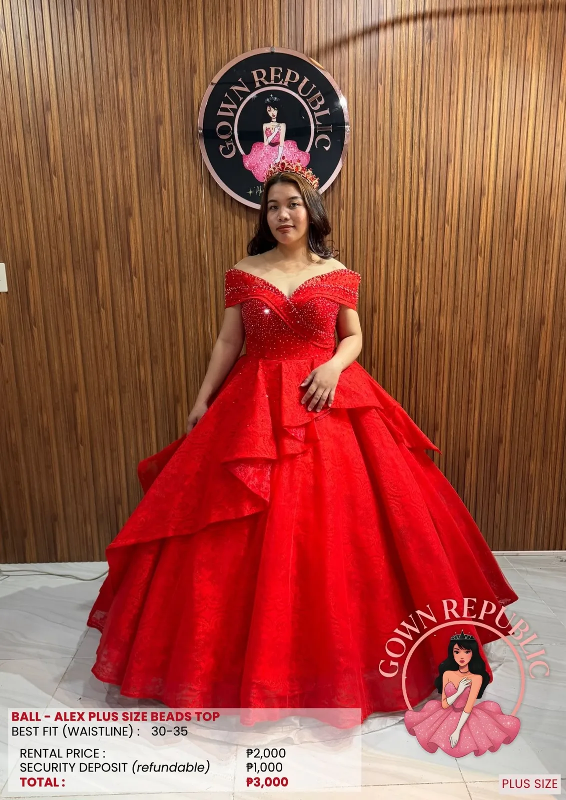 Ball Gowns: Red 249